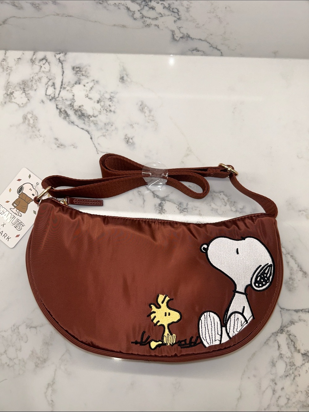 Peanuts x Primark Brown Crossbody Bag